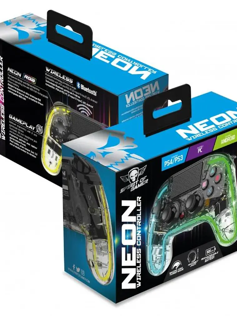 Spirit of Gamer Mando Neon Rgb BT 2