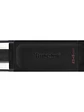 Kingston DataTraveler DT70 64GB USB C 3.2  Negro - Miniatura 1