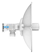 Reyee RG-AirMetro460F Enlace PtP PtMP IP65 15Km - Miniatura 3