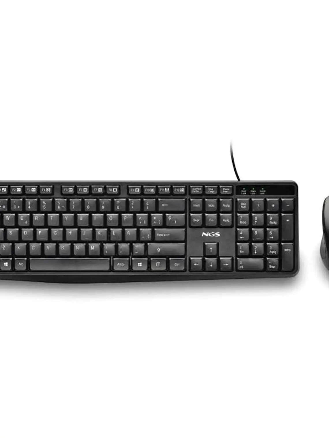 NGS Kit Teclado+Ratón con cable Cocoa 1