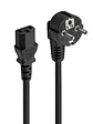 Ewent Cable alimentación 1,8m (IEC320 to C13) - Miniatura 1