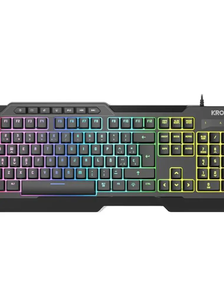 KROM KENTA PC Combo Gaming 4 en 1 RGB Negro 2