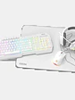 KROM KENTA PC Combo Gaming 4 en 1 RGB Blanco - Miniatura 1