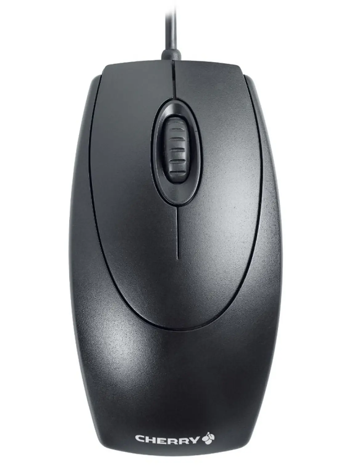 Cherry Ratón óptico Negro PS/2-USB 2