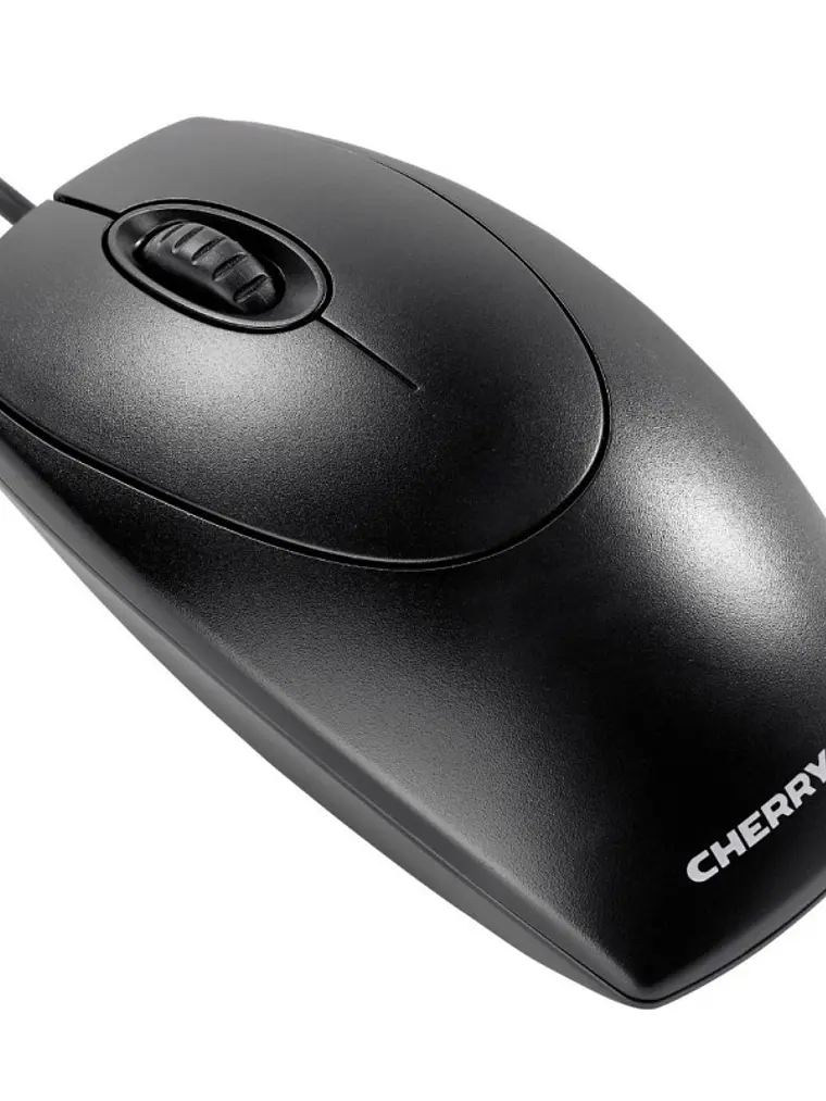 Cherry Ratón óptico Negro PS/2-USB 3