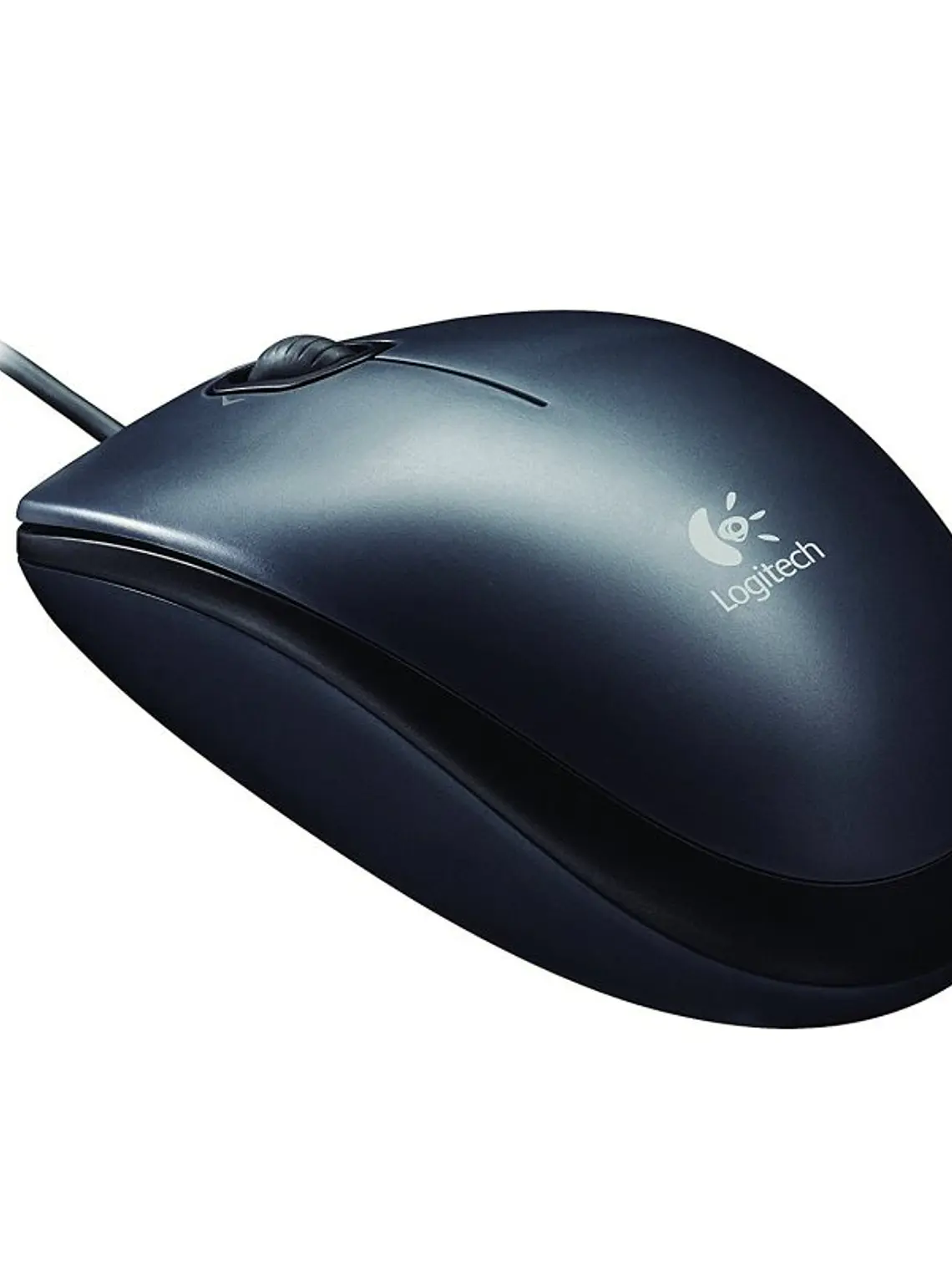 Logitech M90 ratón óptico 1000dpi USB negro 2