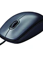 Logitech M90 ratón óptico 1000dpi USB negro - Miniatura 3