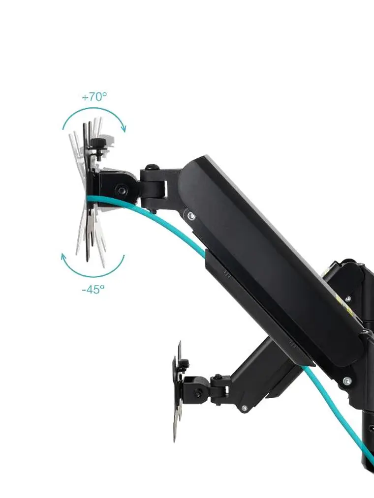 Tooq Soporte Pared LP1434TNR-B 2 brazo 13-34 Negro 3