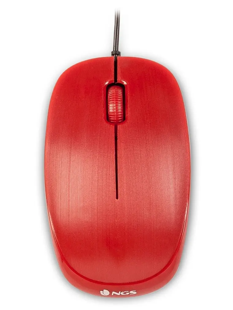 NGS Raton óptico Redflame 1000 Dpi Rojo 1
