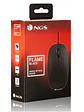 NGS Raton óptico Flame 1000 Dpi Negro - Miniatura 2