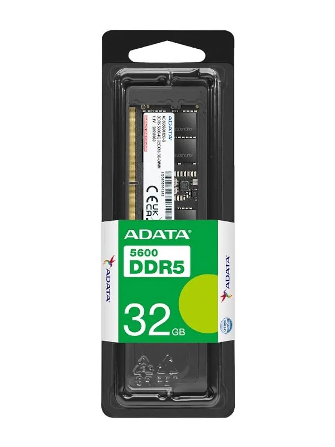 ADATA RAM AD5U560032G-S 32GB 5600Mhz DDR5 1