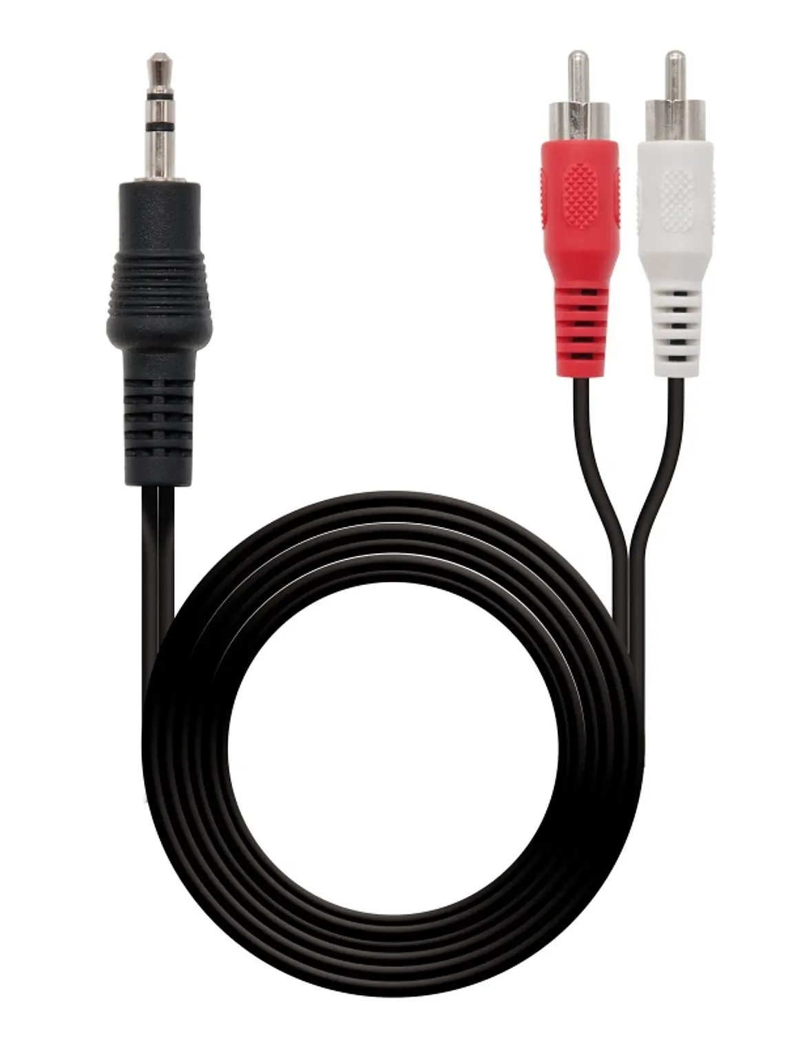 Nanocable Cable Audio, Jack 3.5/M-2xRCA/M 1,5 M 1
