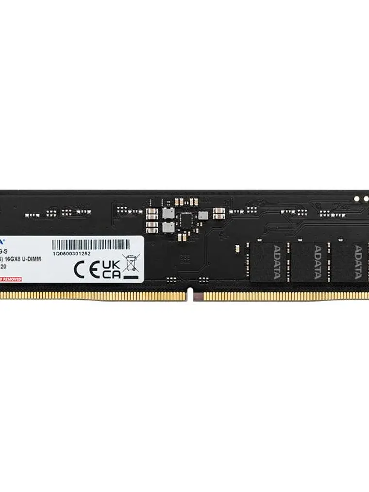 ADATA RAM AD5U560016G-S 16GB 5600Mhz DDR5 DIMM 1