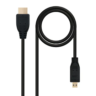 Nanocable Cable Micro HDMI V1.4  A/M 1,8 M