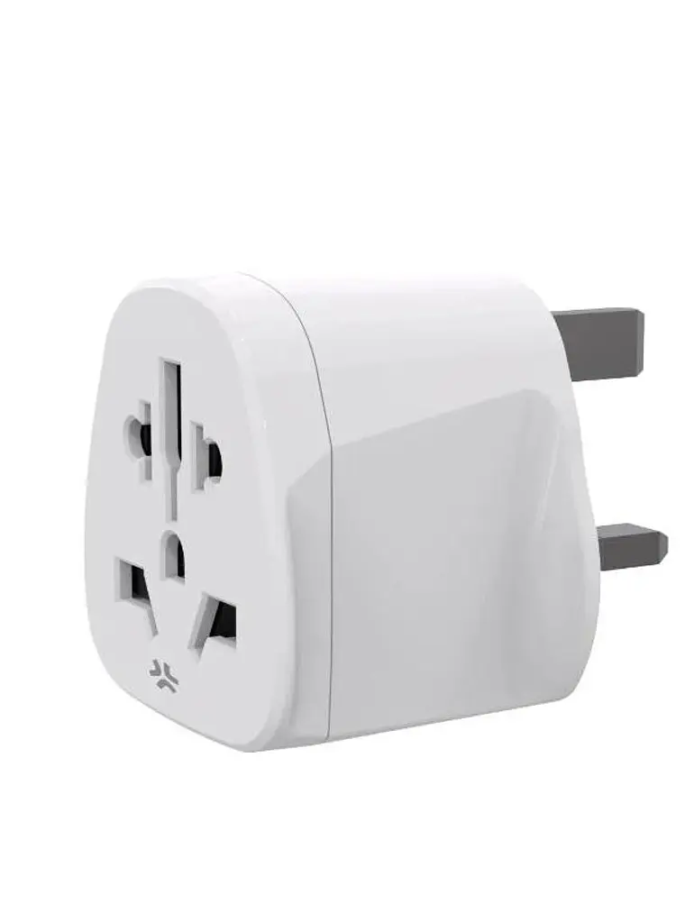 Celly Adaptador de Viaje Universal UK 1