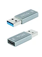 Nanocable Adaptador USB-A/M 3.1 GEN2 a USB-C/H - Miniatura 1