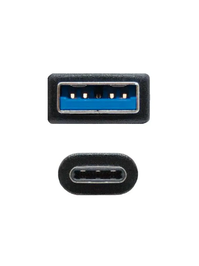 Nanocable Cable USB 3.1 Gen2 USB-C/M-A/M 2M 2
