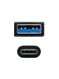 Nanocable Cable USB 3.1 Gen2 USB-C/M-A/M 2M - Miniatura 2