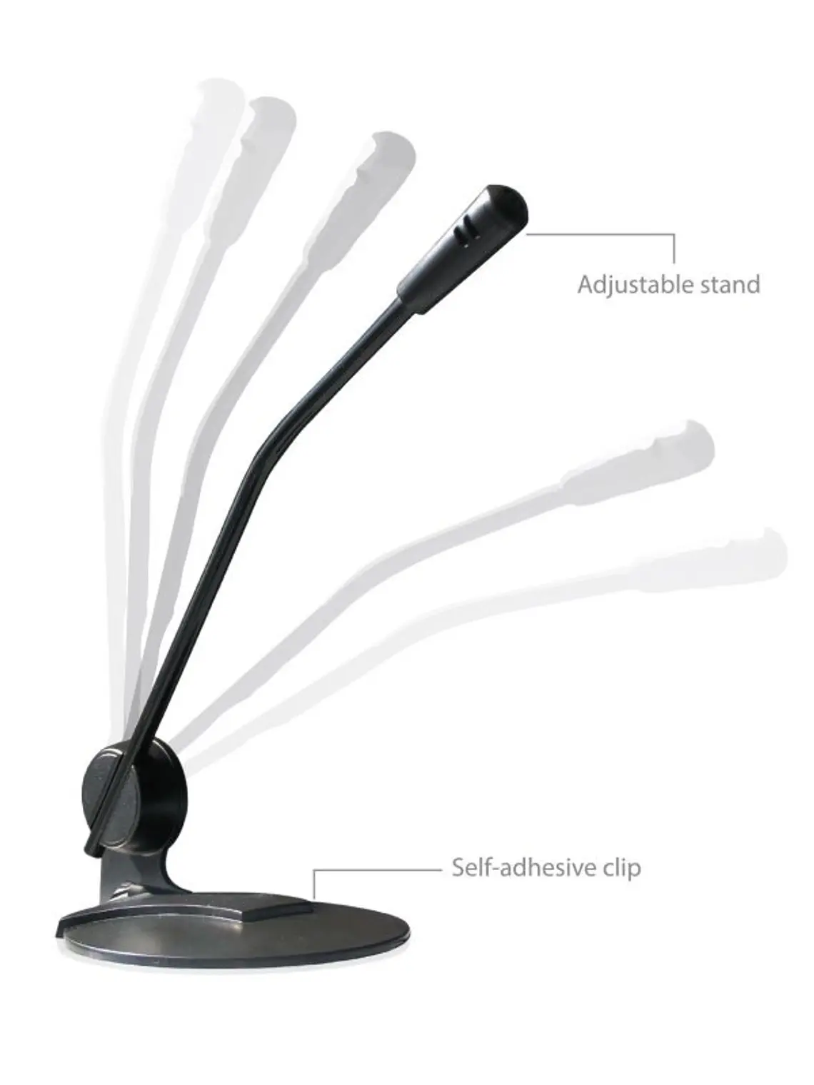 Ewent EW3550 Micrófono Multimedia Negro 3