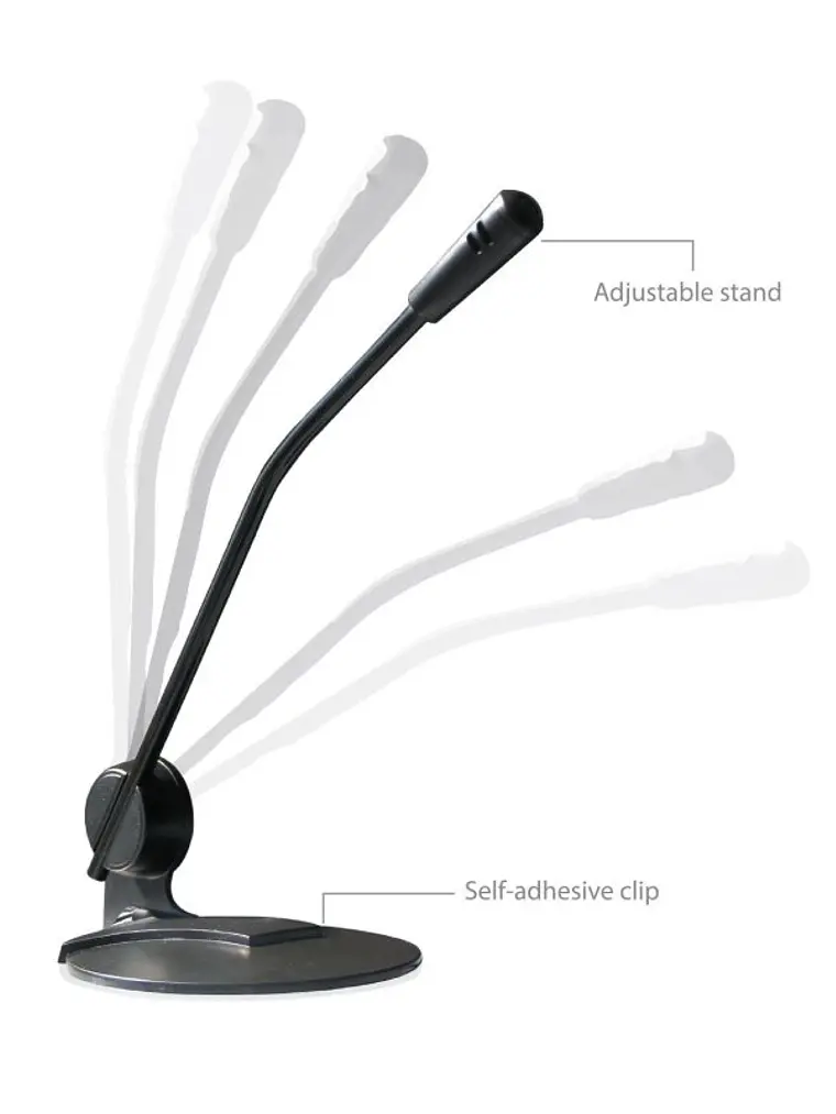 Ewent EW3550 Micrófono Multimedia Negro 3