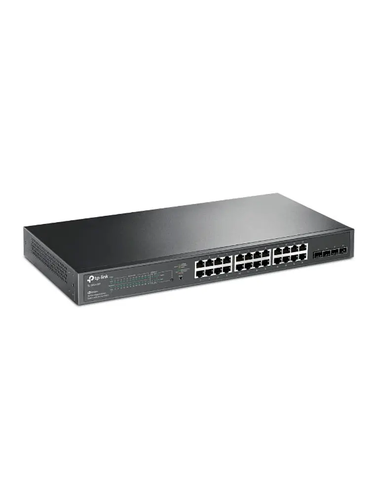 TP-LINK SG2428P Switch 4xGB 24xPoE+ Enrackable 3