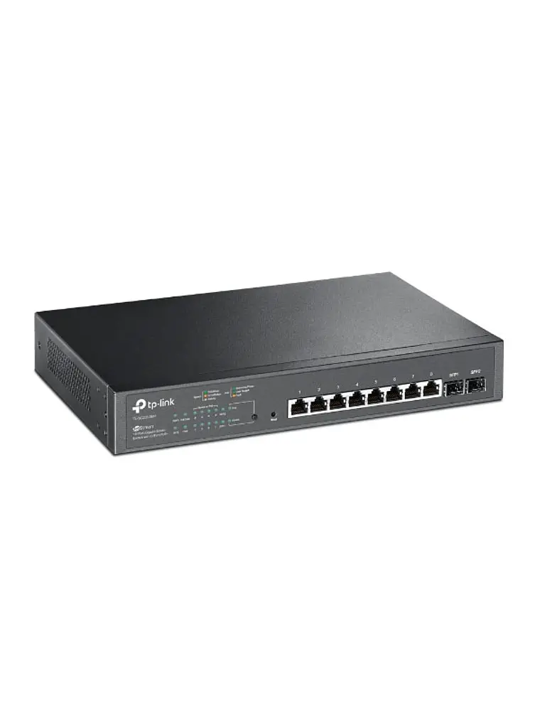 TP-LINK SG2210MP Switch 10xGB 8xPoE+ Enrackable 3