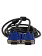 iggual Cable conmutador VGA (M-M) 2 metros negro - Miniatura 3