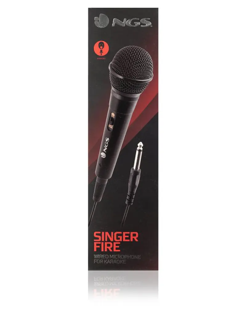 NGS Micrófono Singerfire 3M cable 4