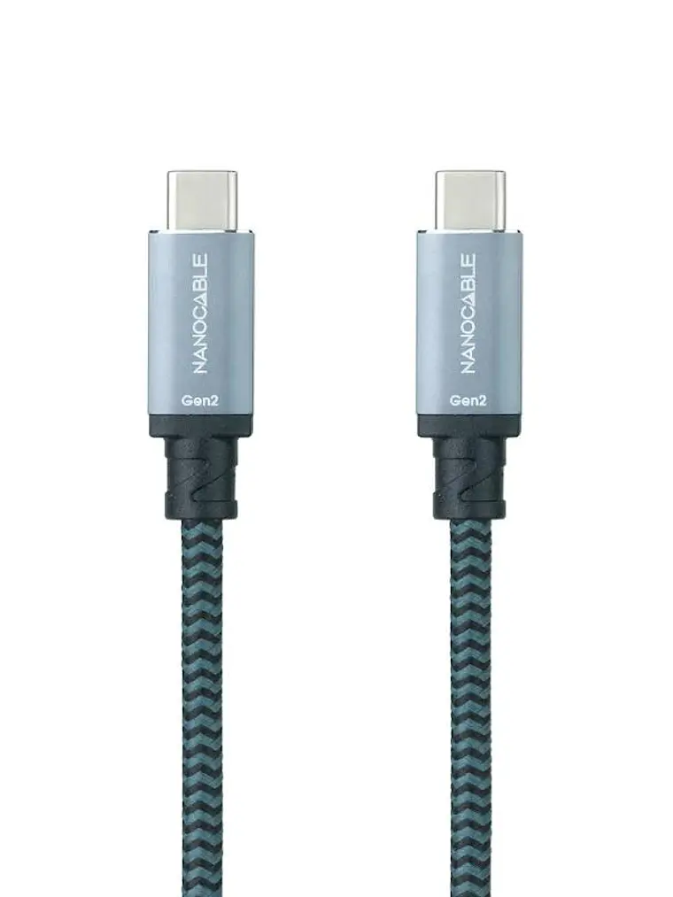 Nanocable Cable USB 3.1GEN2 5A USB-C/M-USB-C/M 2 M 2