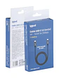 iggual Cable USB-C 3.2 Gen2x2 100W 5A 4K 1m nylon - Miniatura 4