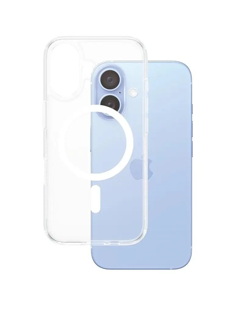 PanzerGlass Case con White MagSafe iPhone 16 1