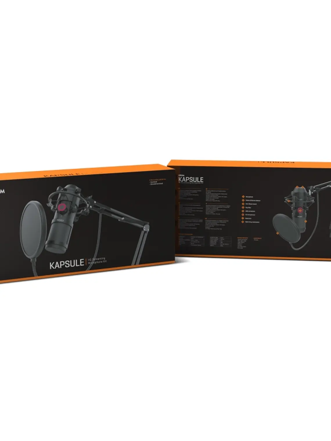 Krom Microfono Kit Krom Kapsule 4