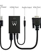 EWENT EW9866 Adaptador Vga/Hdmi con Audio - Miniatura 2