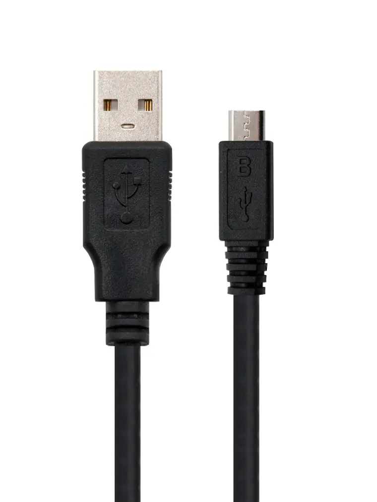 Nanocable Cable USB 2.0 A/M Micro USB B/M 0,8 M 3