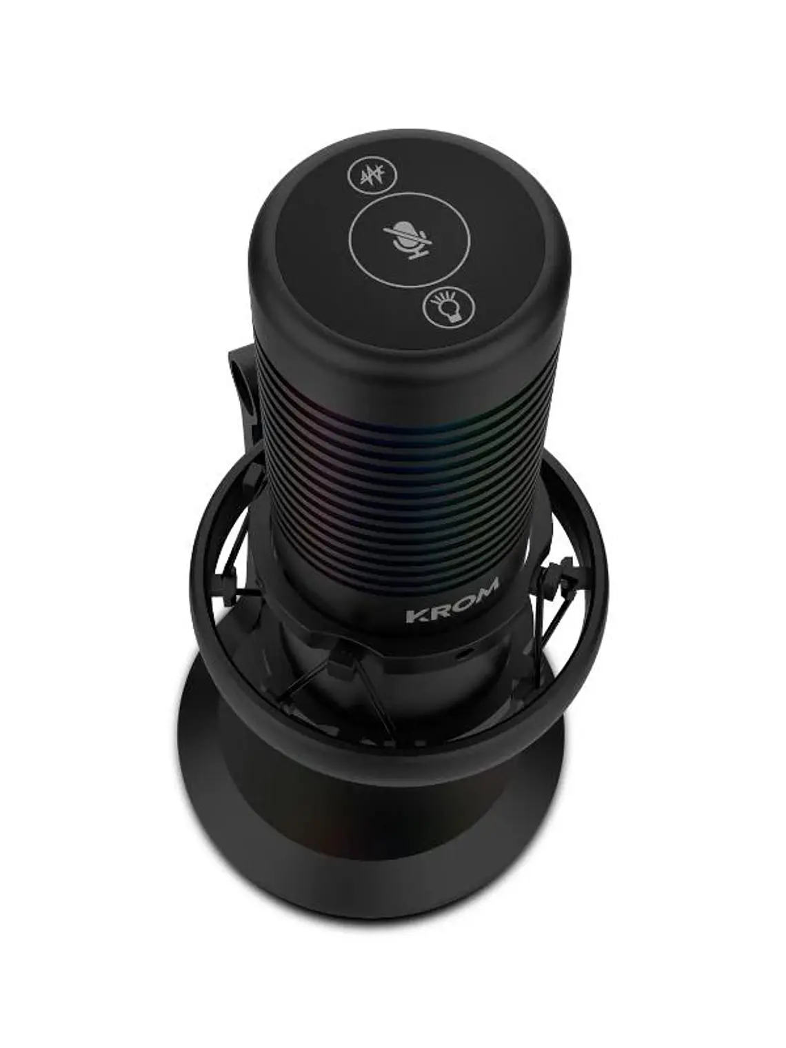 KROM Microfono KAZE Streaming Rgb 3