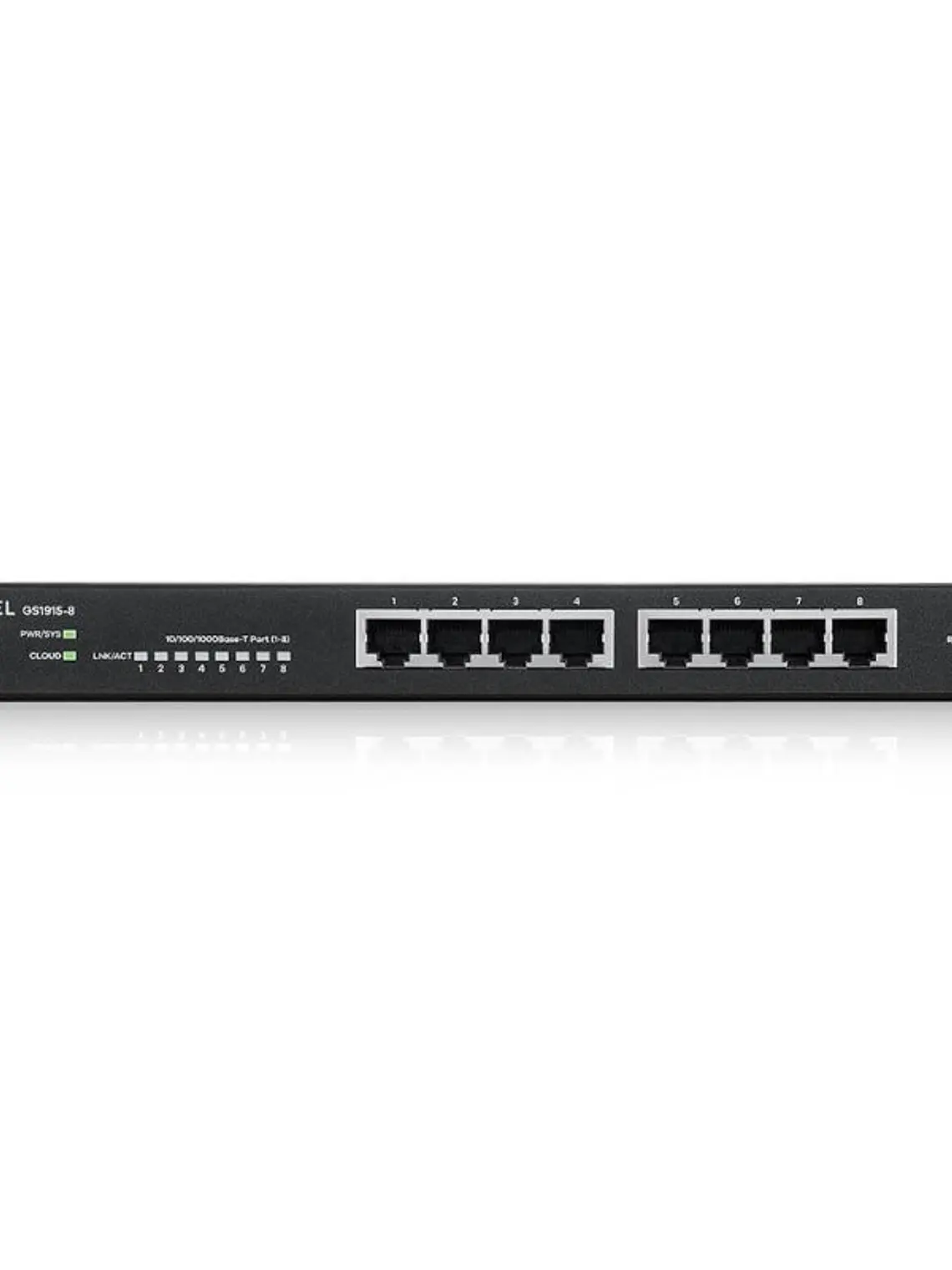 ZyXEL GS1915-8 Smart Switch 8xGbE Nebula Fanless 2