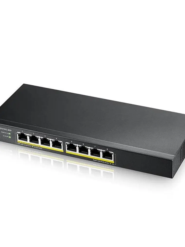 ZyXEL GS1915-8EP Smart Switch 8xGbE PoE 60W Nebula 1