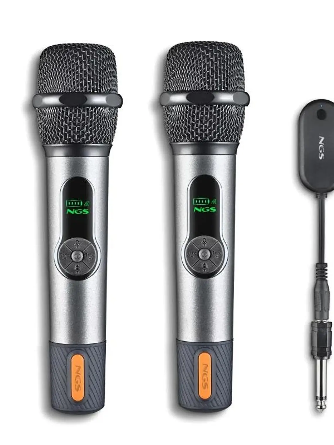 NGS Micrófonos inalámbricos Vocales Pack 2 1