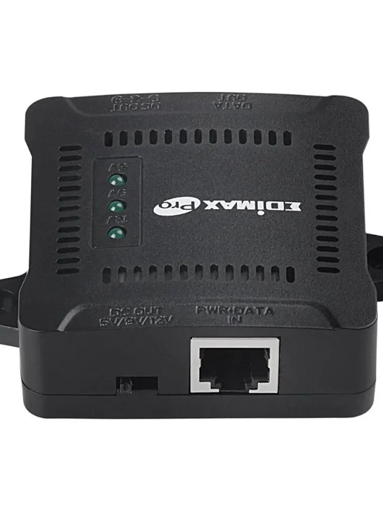Edimax PRO Splitter PoE GP-101ST 5VDC 9VDC 12VDC 4