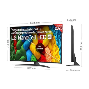 LG 55NANO81A6A TV 55