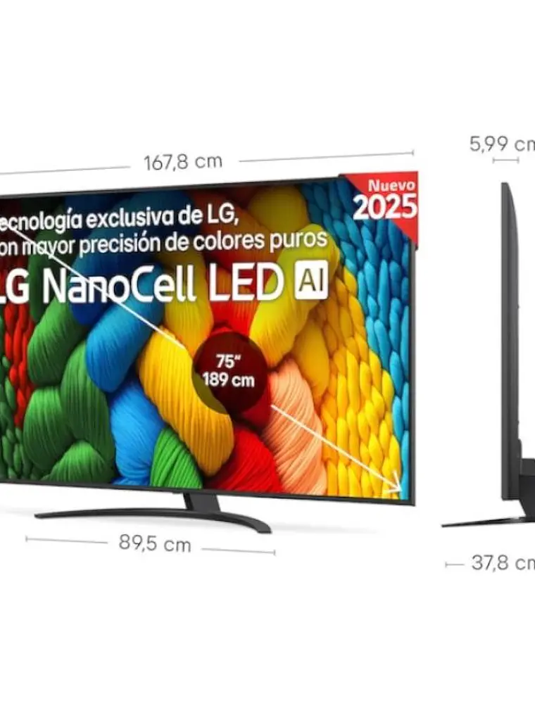 LG 75NANO81A6A TV 75