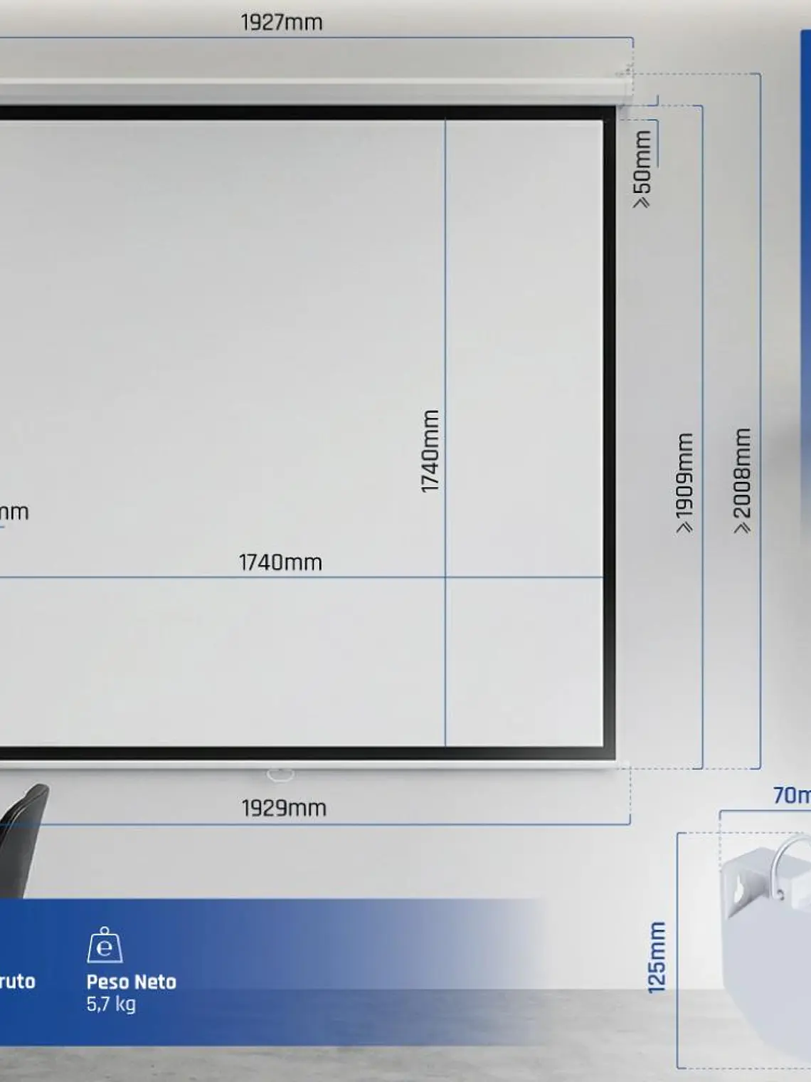 iggual Pantalla manual 1:1 100