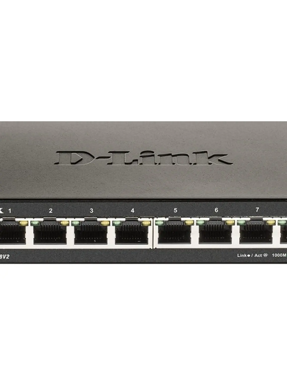 D-Link DGS-1100-08V2/E Smart Switch 8xGbE L2 1
