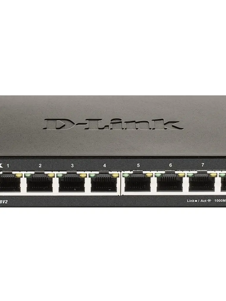 D-Link DGS-1100-08V2/E Smart Switch 8xGbE L2 1
