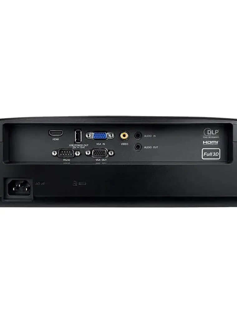Optoma W371  Proyector WXGA 3800L 3D 25000:1 HDMI 4