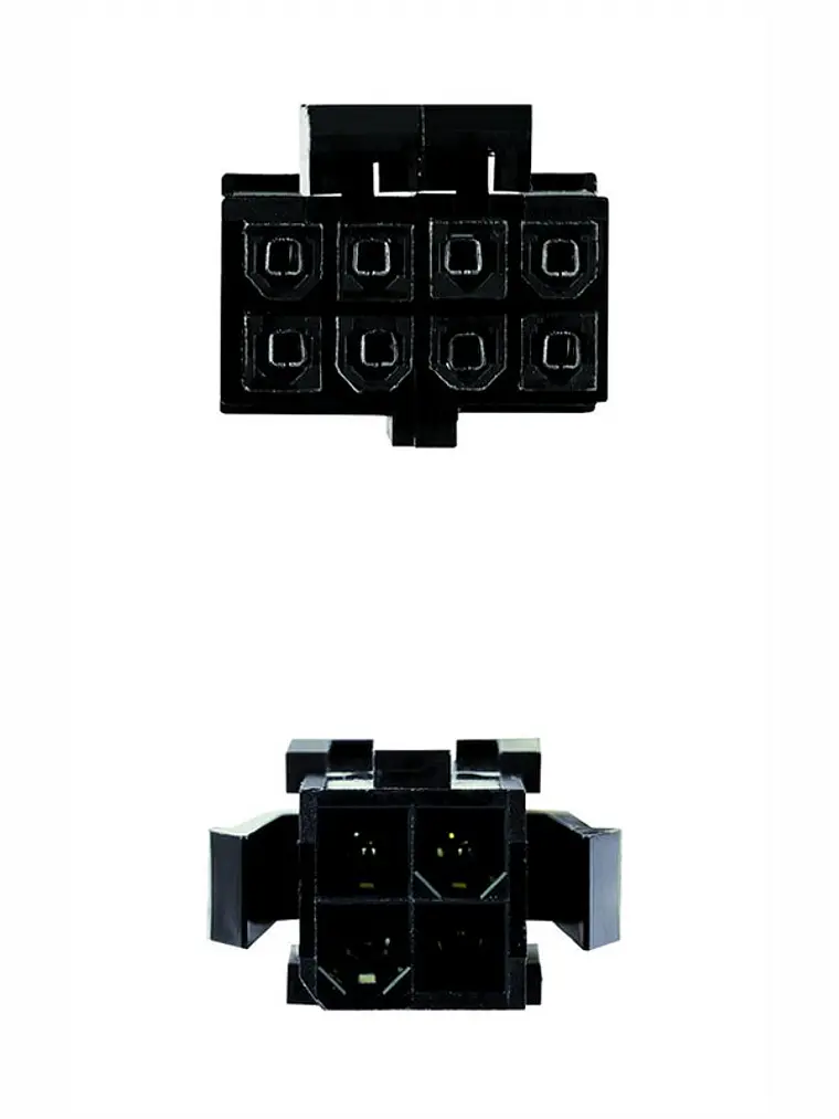 Nanocable Cable Alimentación 4PIN/H-4+4PIN/M, 15 c 3
