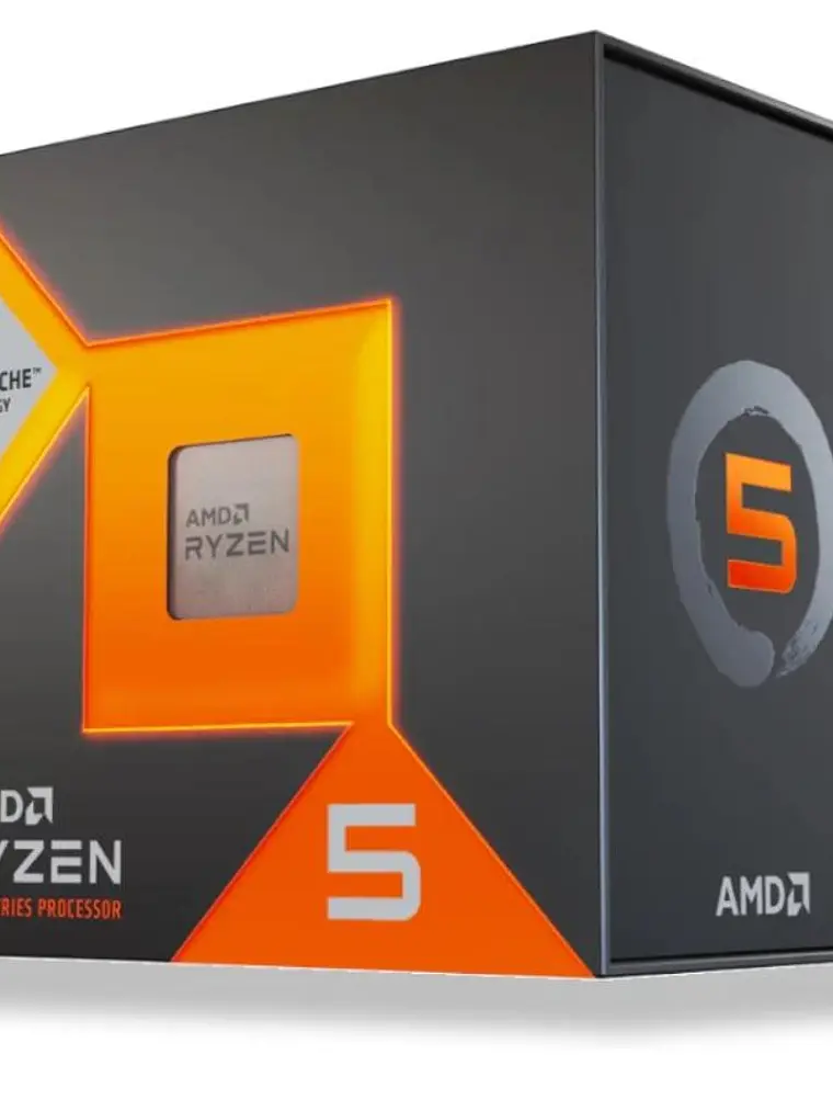 AMD RYZEN 5 7500X3D 4.5G 102M 6C AM5 BOX Sin Venti 1