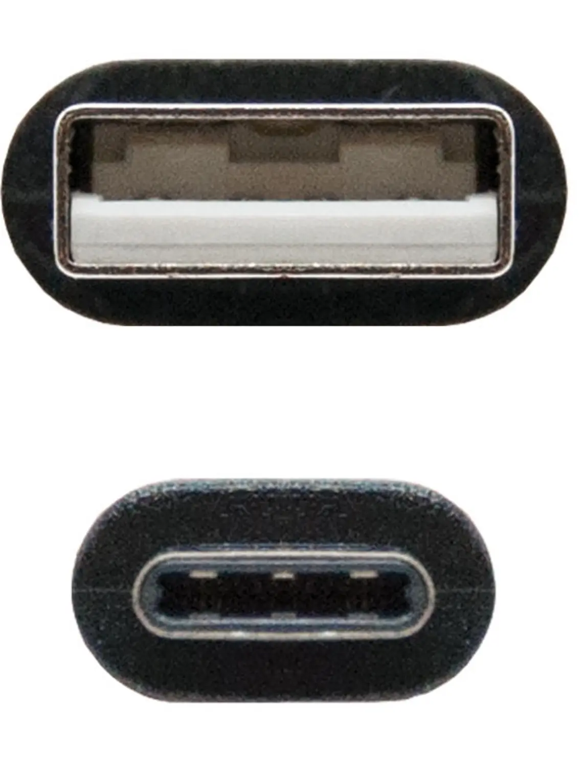 Nanocable Cable USB 2.0 3A Tipo USB-C/M-A/M 2 M 3