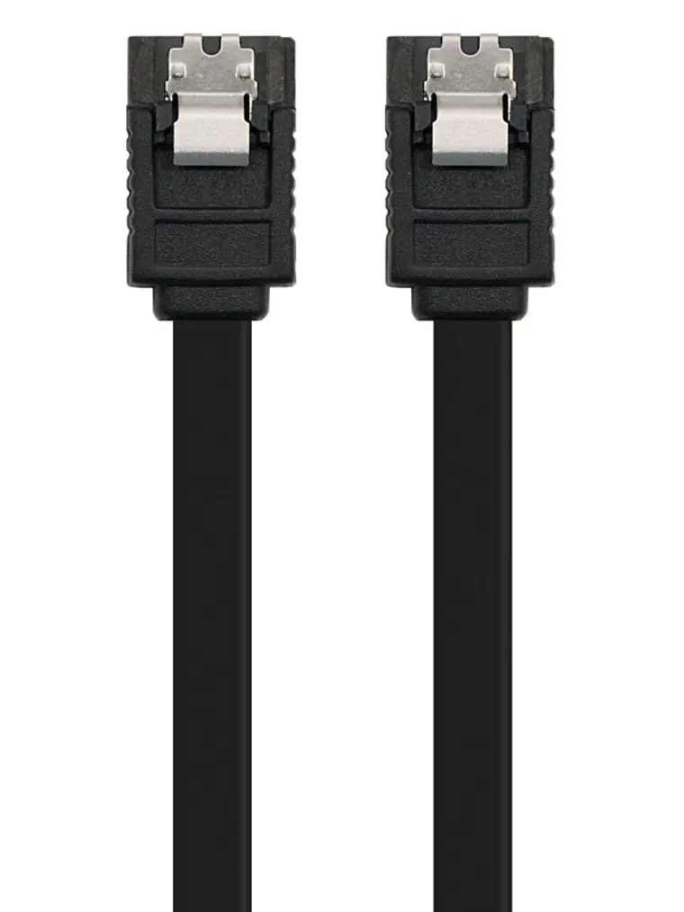 Nanocable Cable SATA III Datos 6G Anclajes 0.5 M 2