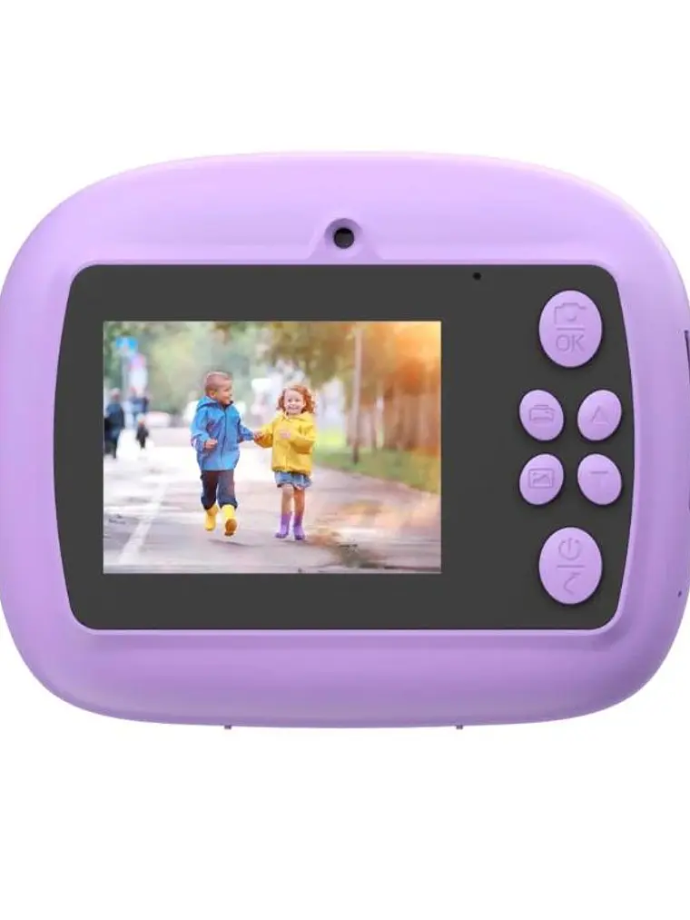 Celly Cámara Fotos Niños Imprimible Violeta 4